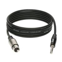 Кабель микрофонный Klotz GRG1F Jack - XLR(female) 3 м.