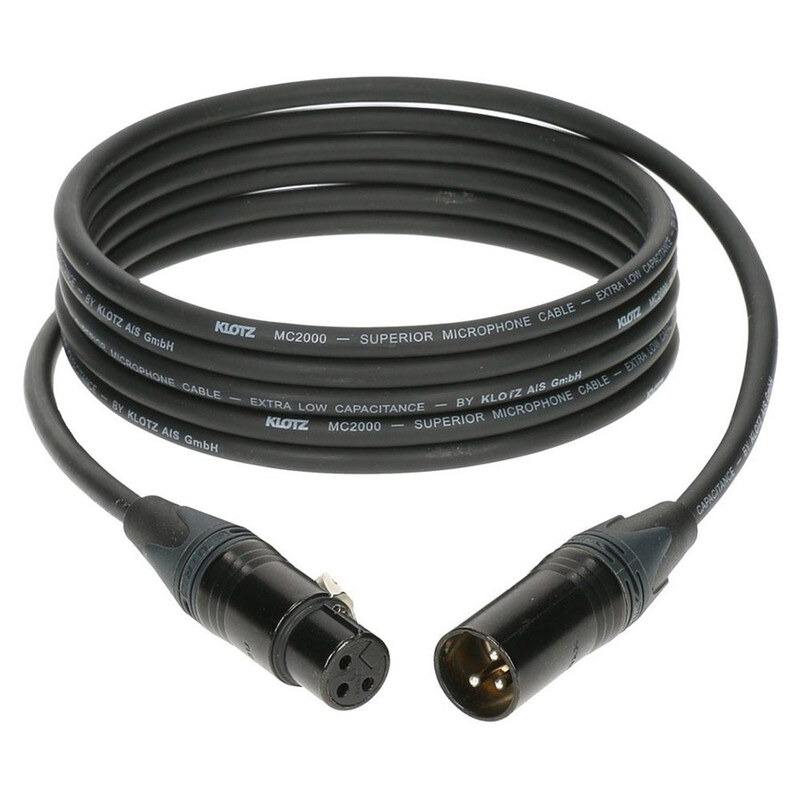 Кабель микрофонный Klotz M2 Superior Microphone Cable 10 M (M2FM1-1000)