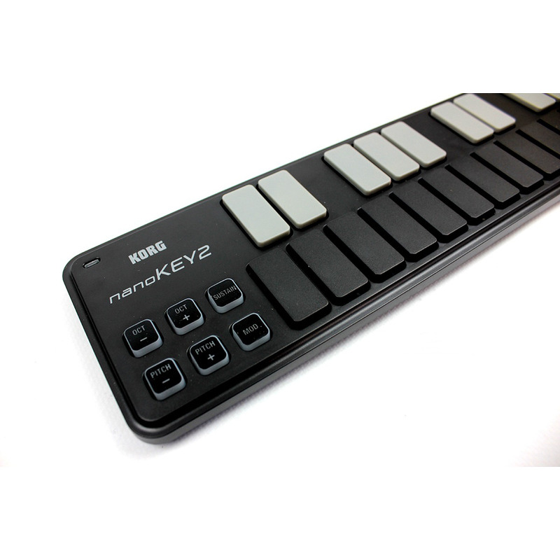 MIDI Клавіатура KORG nanoKEY2 BK