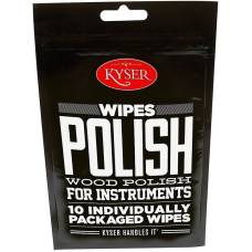 Салфетки с полиролью для ухода за гитарой Kyser K500WIPE