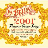 Струны для классической гитары La Bella 2001FM Flamenco Medium Tension
