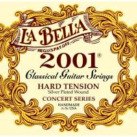 Струны для классической гитары La Bella 2001H Silver Plated Hard Tension