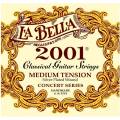 Струны для классической гитары La Bella 2001M Silver Plated Medium Tension