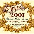 Струны для классической гитары La Bella 2001MH Silver Plated Medium Hard Tension