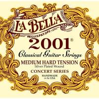 Струны для классической гитары La Bella 2001MH Silver Plated Medium Hard Tension