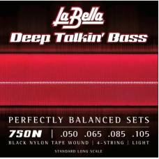 Струны для бас-гитары La Bella 750N