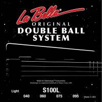 Струни для бас-гітари La Bella S100L Double Ball Steinberger Light 40/95