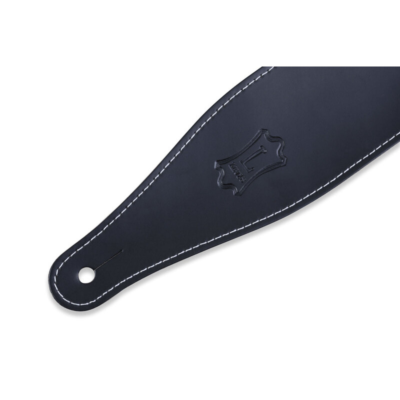 Ремень для гитары LEVY'S DM17-BLK TOP GRAIN SERIES GUITAR STRAP (Black)