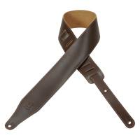 Ремінь для гітари LEVY'S DM17-DBR TOP GRAIN SERIES GUITAR STRAP (Dark Brown)