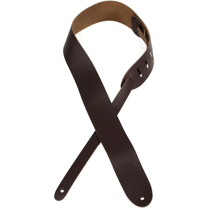 Ремень для гитары LEVY'S M12-BRN Lead Leather Series (Brown)