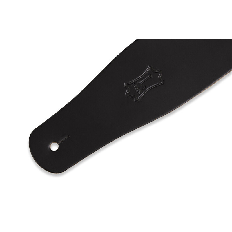 Ремень для гитары LEVY'S M26-BLK Streamline Leather Series (Black)
