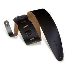 Ремень для гитары LEVY'S M4-BLK Lead Leather Series (Black)