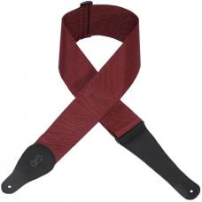 Ремень для гитары Levy's M8P3-BRG Polypropylene Guitar Strap ‐ Burgundy