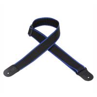 Ремень для гитары Levy's M8 POLY-BKB Polypropylene Guitar Strap Black and Blue
