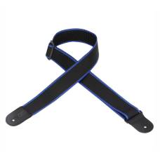 Ремень для гитары Levy's M8 POLY-BKB Polypropylene Guitar Strap Black and Blue