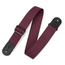 Ремень для гитары Levy's M8 POLY-BRG Polypropylene Guitar Strap Burgundy