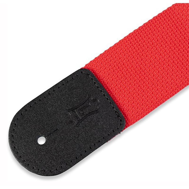Ремень для гитары Levy's M8 POLY-RED Polypropylene Guitar Strap Red