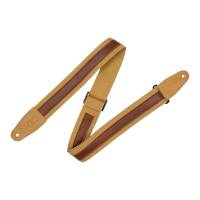 Ремень для гитары LEVY'S MC2CG-TAN-TAN Cotton Combo Series (Tan/Tan)