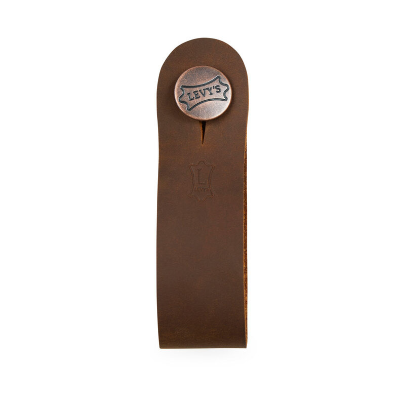 Ремень для гитары LEVY'S MM18CH-BRN ACOUSTIC ADAPTER (BROWN)