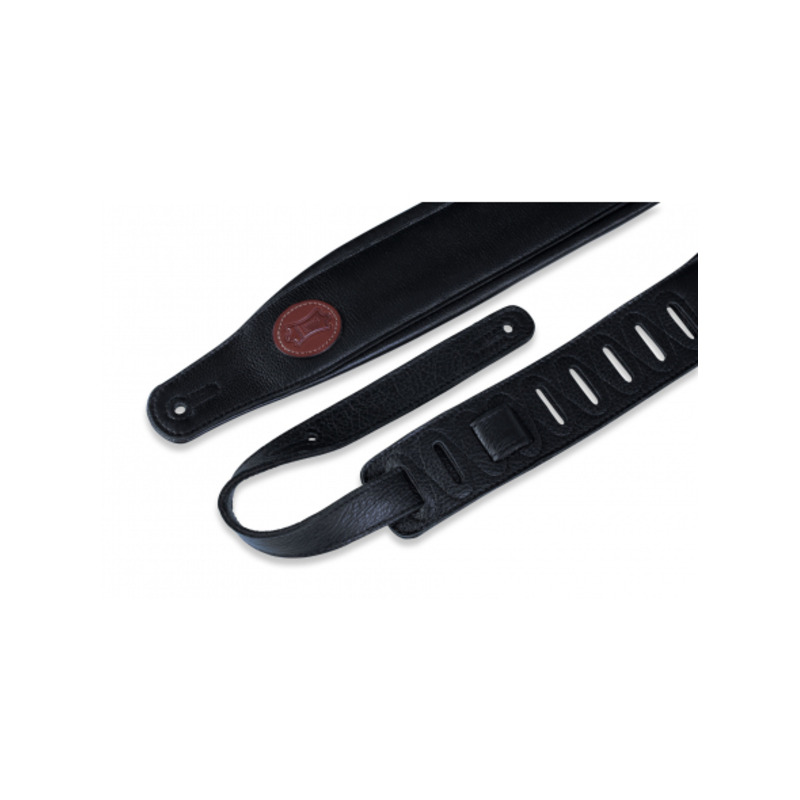 Ремінь для гітари Levy's MSS2-BLK Signature Legacy Series (Black)