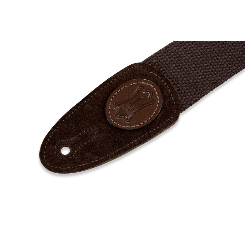 Ремень для гитары Levy's MSSC8-BRN Cotton Guitar Strap Brown