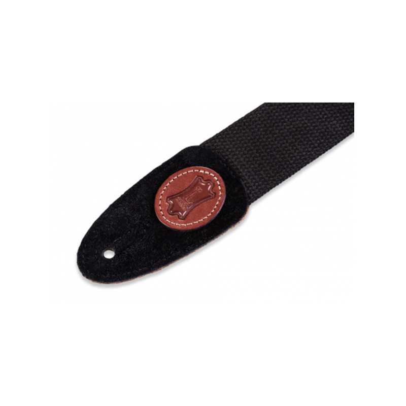 Ремень для гитары Levy's MSSC8-BLK Signature Cotton Series (Black)