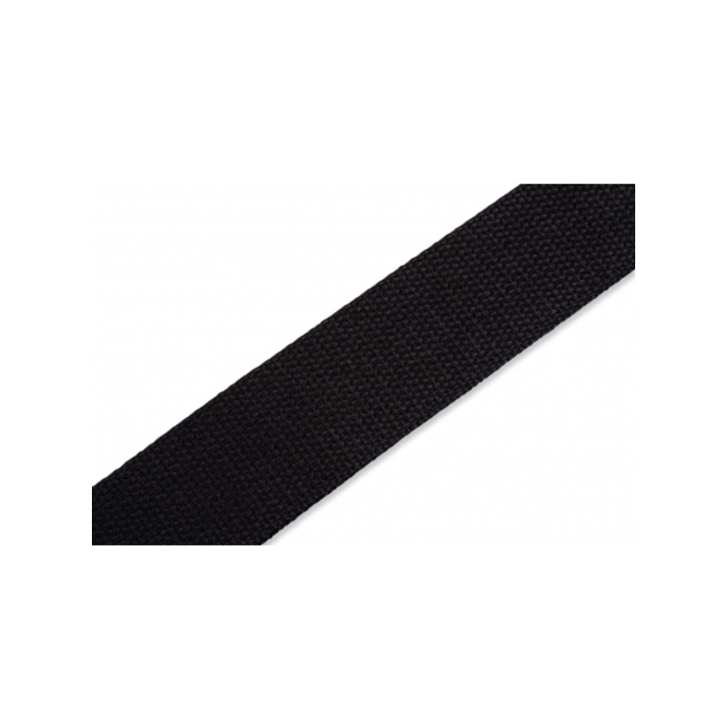 Ремень для гитары Levy's MSSC8-BLK Signature Cotton Series (Black)