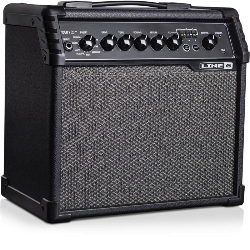 Гітарний комбопідсилювач LINE 6 SPIDER V 20 MKII