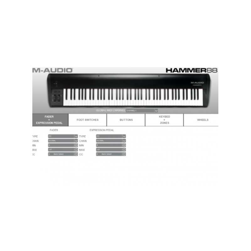 MIDI-клавіатура M-AUDIO Hammer 88