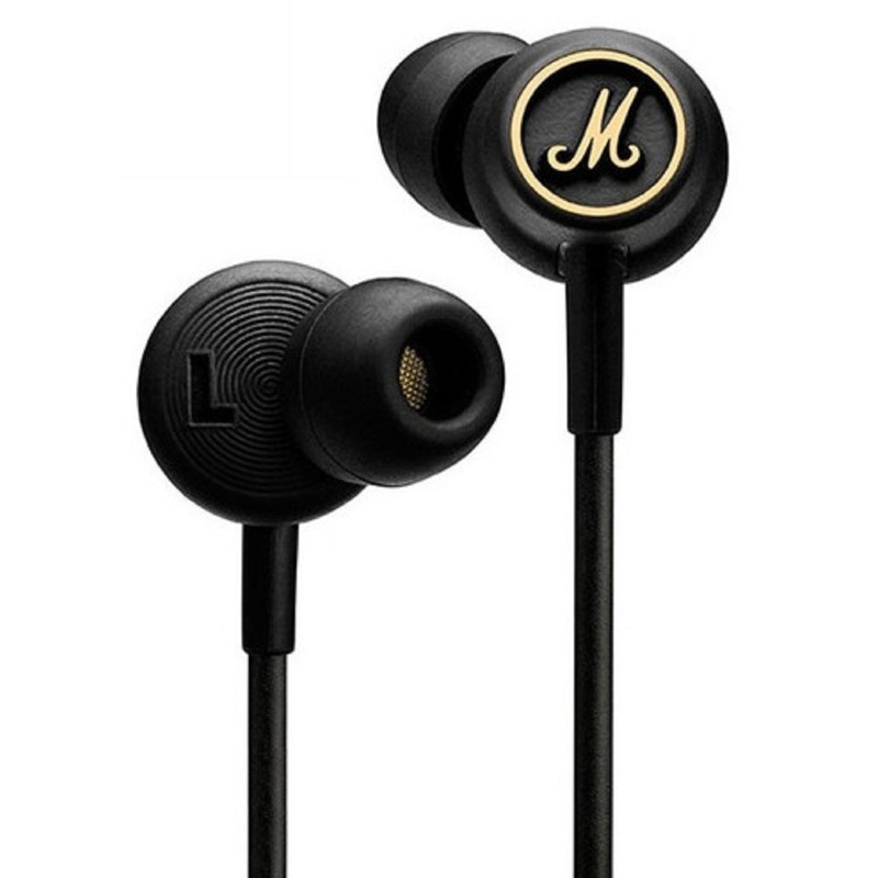 Наушники обычные  Marshall Mode EQ Headphones Black & Gold
