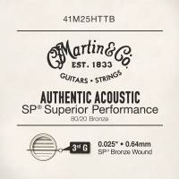Струна Martin 41M25HTTB Authentic 80/20 Bronze .025