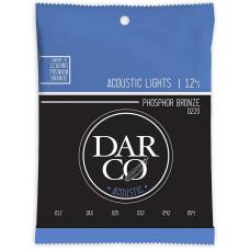 Струны для акустической гитары Martin D220 Darco Phosphor Bronze Light 12/54