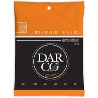 Струны для акустической гитары Martin D510 Darco 80/20 Bronze Extra Light 10/47