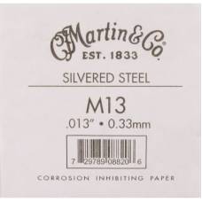 Струна Martin M13 Silvered Steel .013