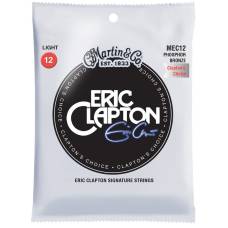 Струны для акустической гитары Martin MEC12 Clapton's Choice Phosphor Bronze Light 12/54