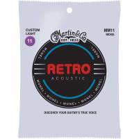 Струны для акустической гитары Martin MM11 Retro Custom Light 11/52