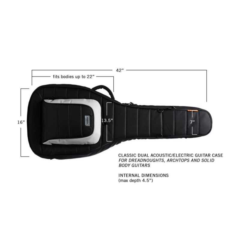 Чехол для акустической гитары MONO M80-2A-BLK