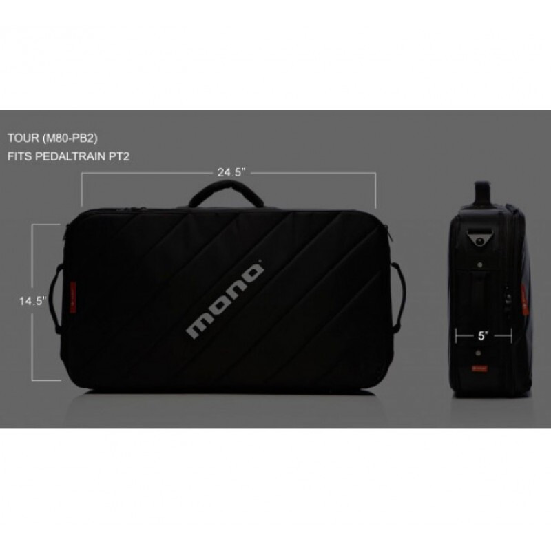 Чехол для педалборда MONO M80-PB2-BLK TOUR