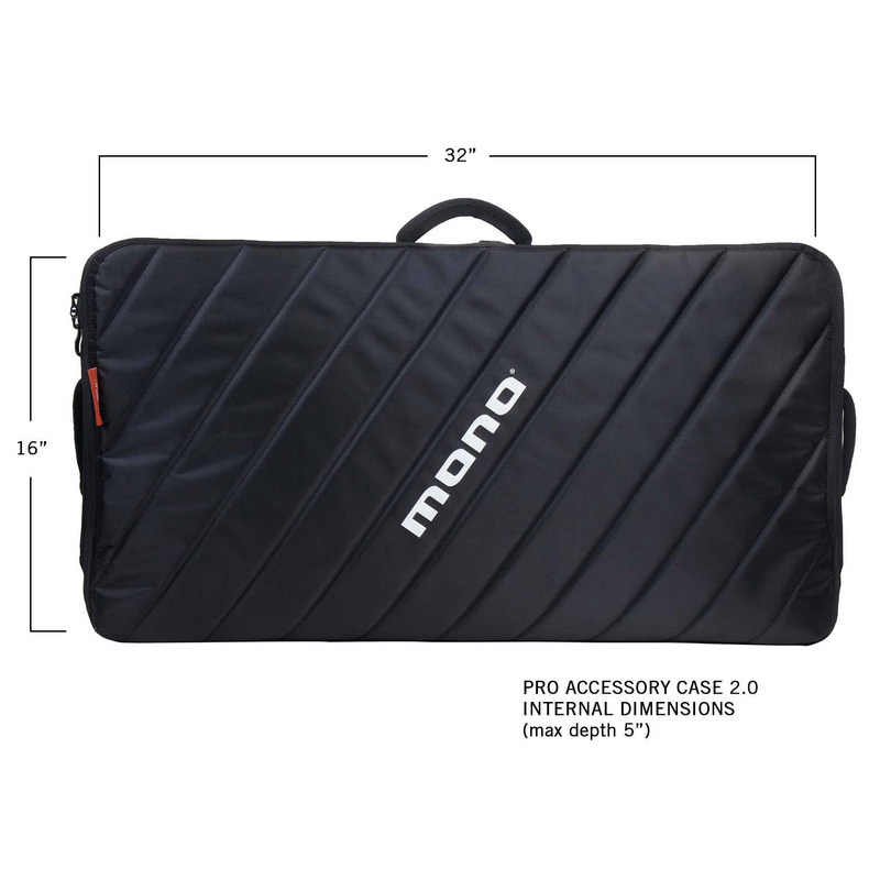 Чехол для педалборда MONO M80-PRO-V2-BLK PRO™ 2.0