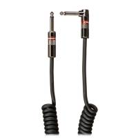 Інструментальний кабель Monster CLAS-I-21ACWW Coiled Cable Straight Jack - Angled Jack 6.4м.