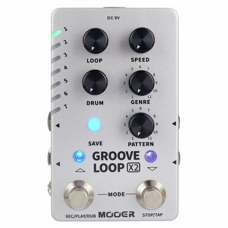 Педаль эффектов MOOER GROOVE LOOP X2