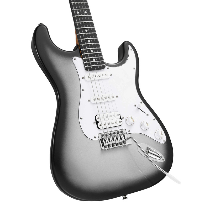 Електрогітара MOOER MSC12 Pro (Iron Silver)