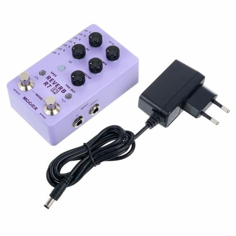 Педаль эффектов MOOER R7 X2 Reverb