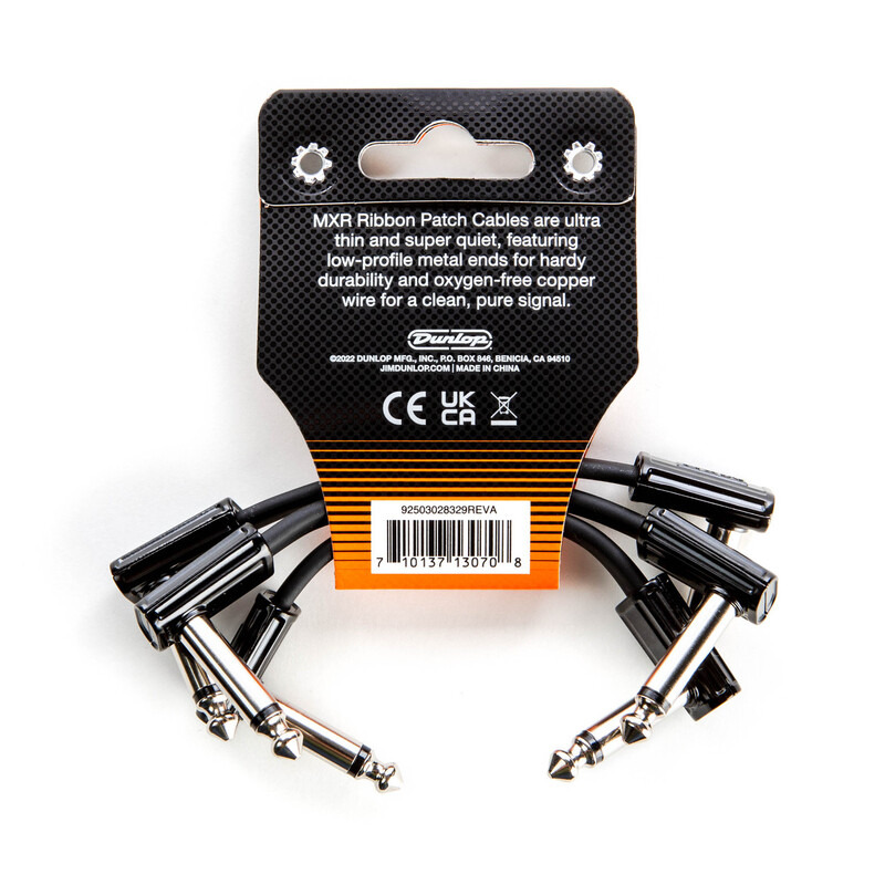 Кабель инструментальный MXR 3 INCH RIBBON PATCH CABLE - 3 PACK