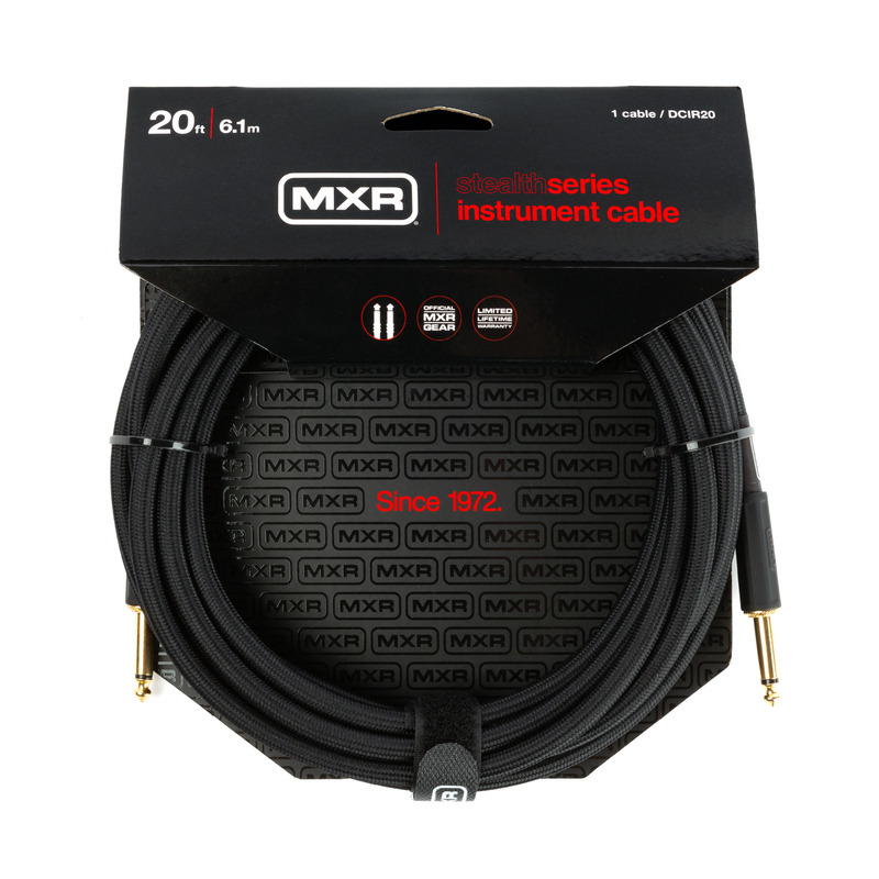 Кабель инструментальный MXR Stealth Series Instrument Cable (20ft)