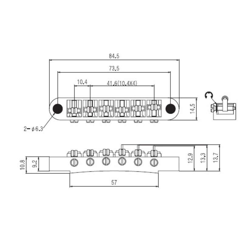 Бридж PAXPHIL BM005 (Chrome)