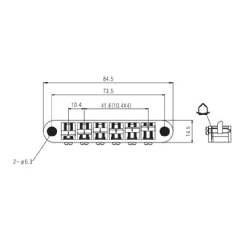 Бридж PAXPHIL BM022 (Chrome)