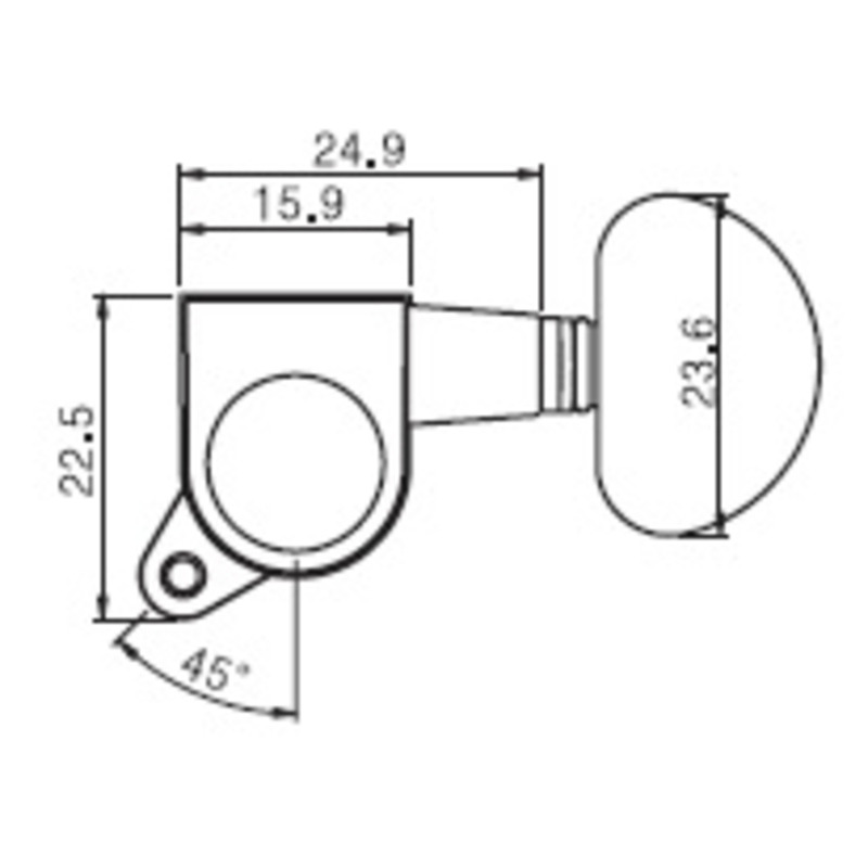 Колки PAXPHIL J-03 3+3 CR (6 шт.)