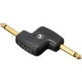 Переходник Planet Waves PW-P047B Black 1/4" Jack Male - 1/4" Jack Male