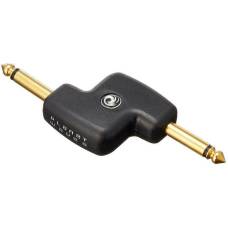Переходник Planet Waves PW-P047B Black 1/4" Jack Male - 1/4" Jack Male